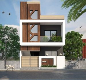 Double Floor Normal House Front Elevation Designs