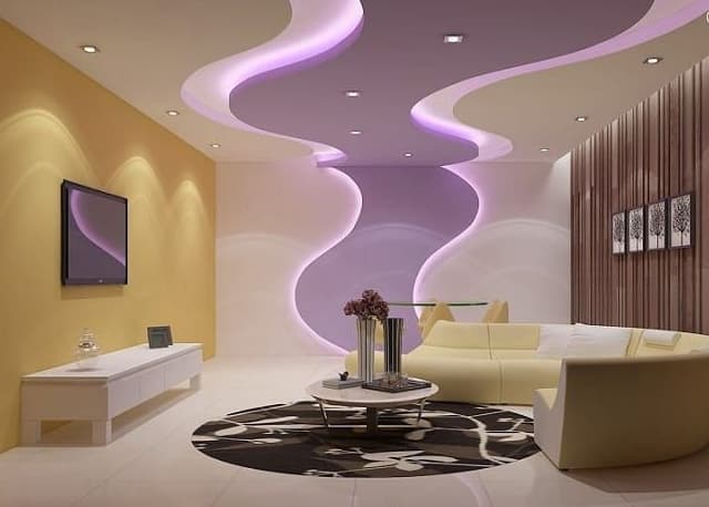 Modern Gypsum Hall Pop Design